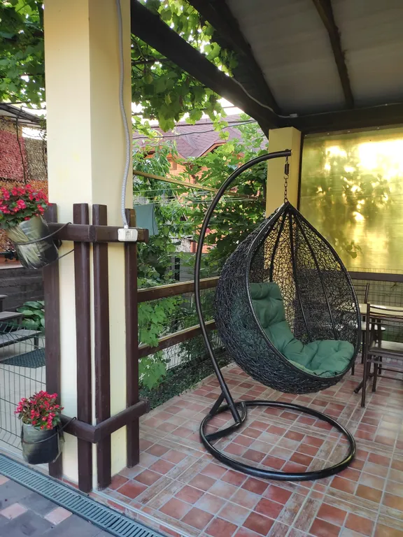 Семейная комната, с балкона вид на горы, с личным внешним санузлом