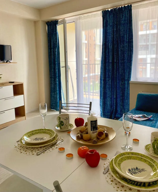 Студия в трех минутах от моря ЖК Каравелла Португалии