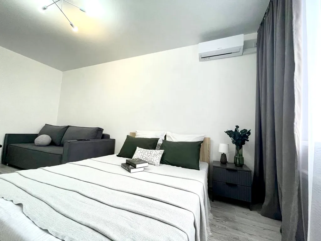 Большая квартира с красивым видом на город в новом ЖК