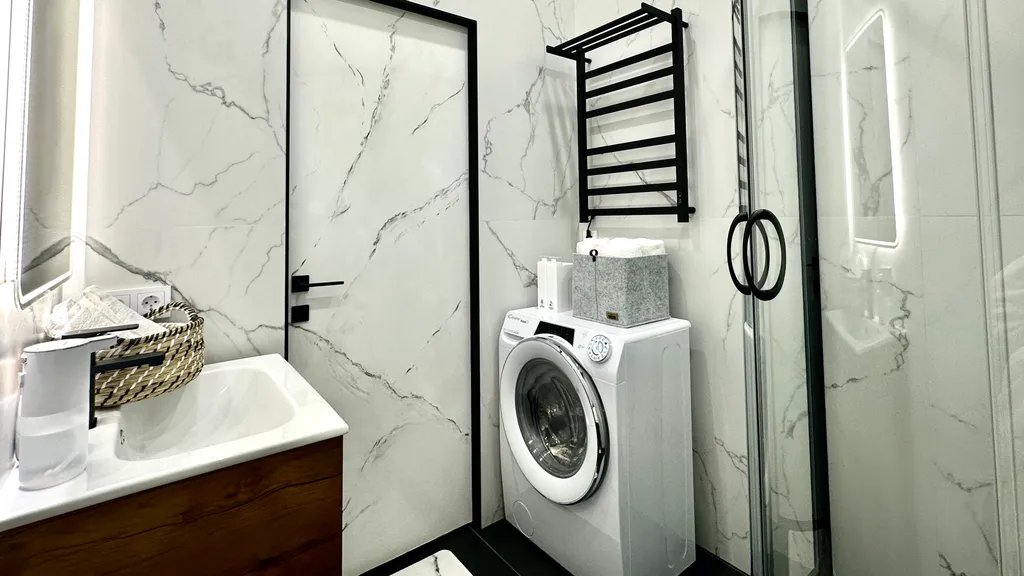 #58 Стильные апартаменты с видом на горы