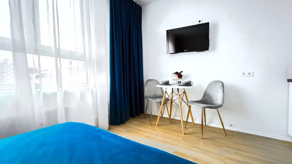 Современная студия для отдыха и командировки