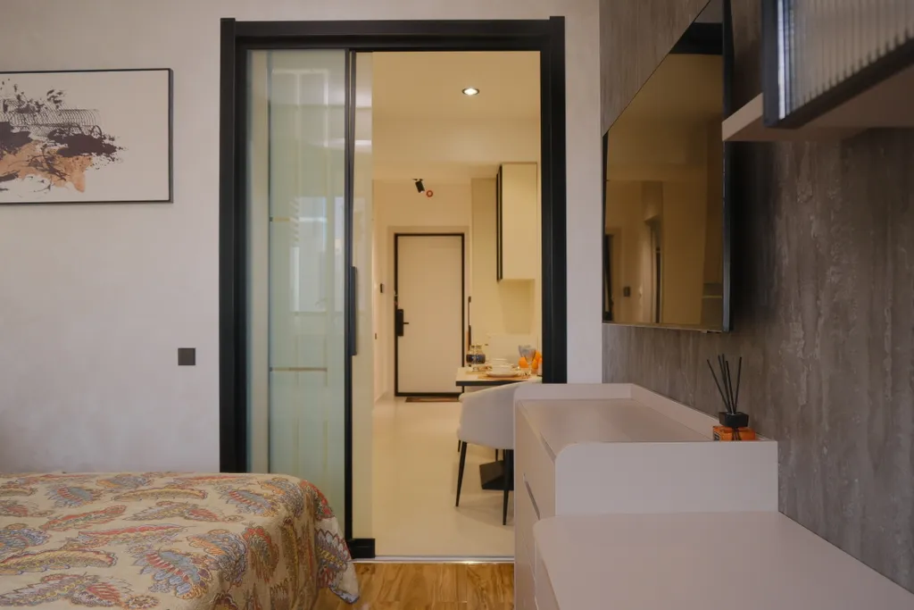 Светлая квартира с видом на Tashkent city, NRG U Tower