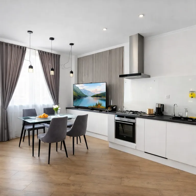 Квартира Квартира Апартамент B&W в центре — Калининград