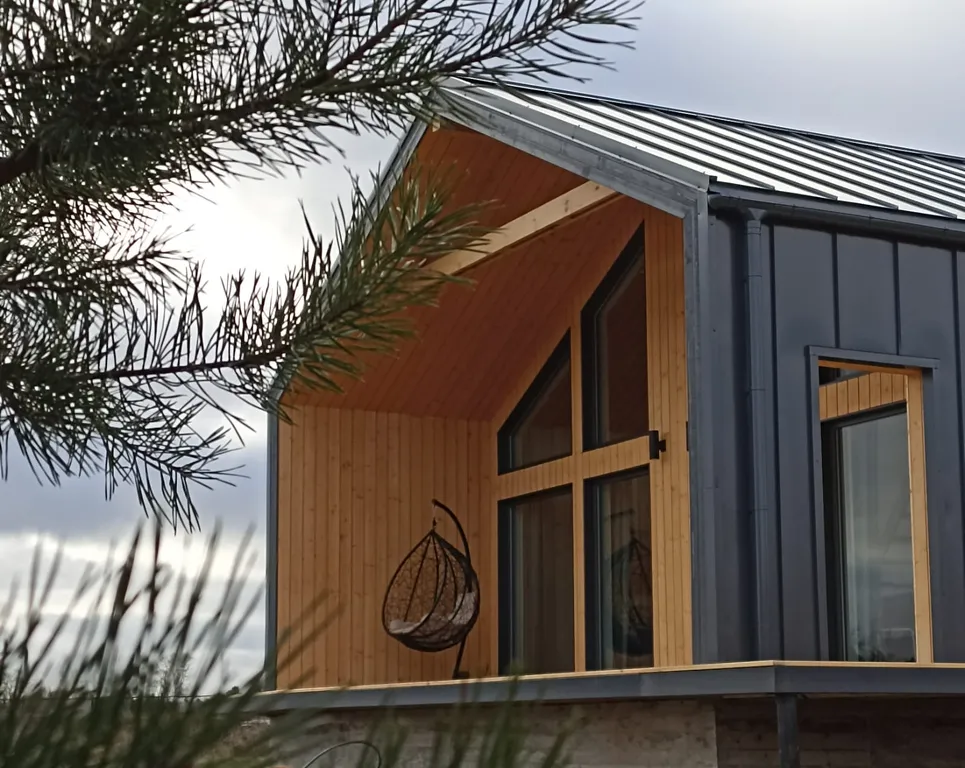 Гостевой дом Панорама на берегу реки около Вотчины деда мороза