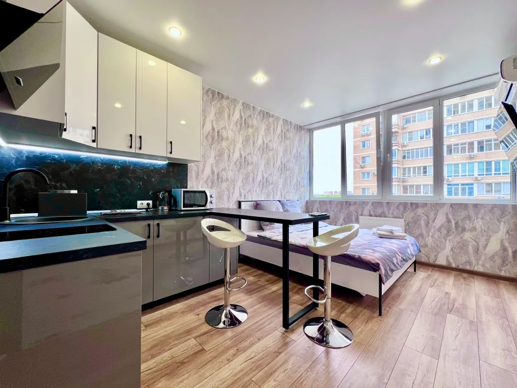 Квартира Квартира Стильная студия в ЖК Цветы — Краснодар