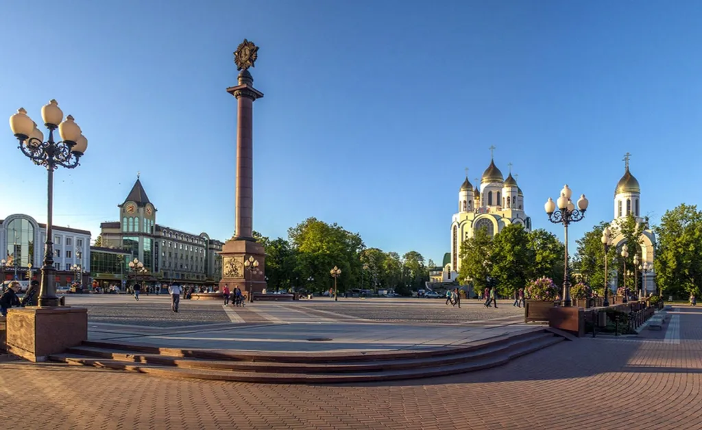 Квартира Квартира Люкс в центре в новом доме с парковкой и видами на город — Калининград