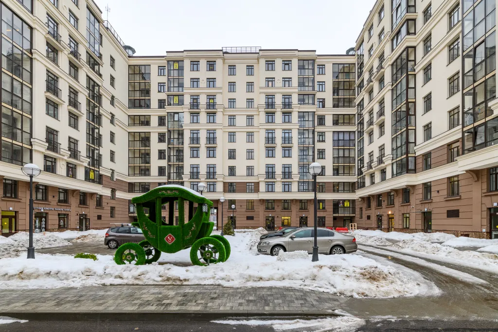 Квартира Квартира Студия с кондиционеромБесконтактное заселение — Санкт-Петербург