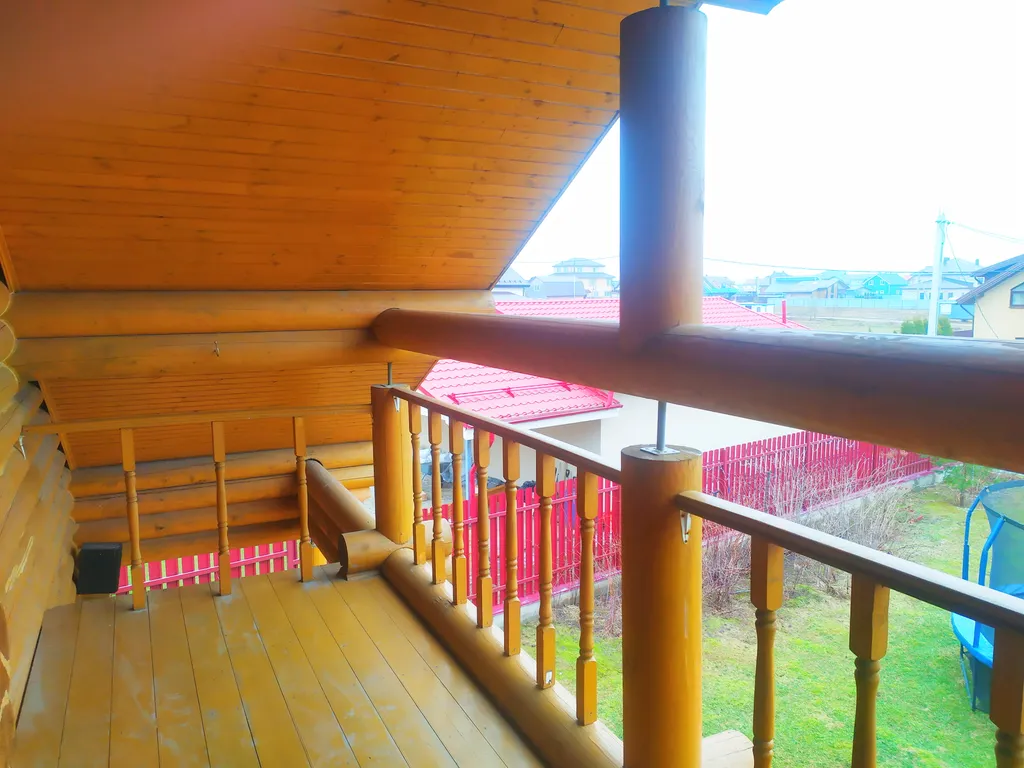 Дом с баней на дровах