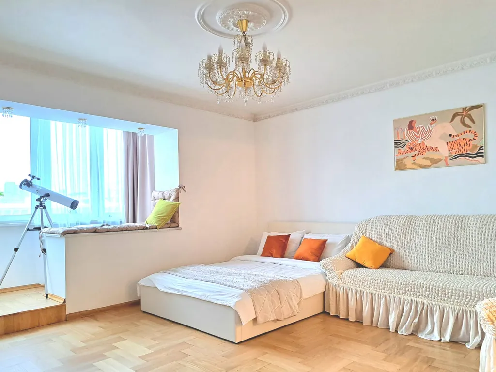 Квартира Панорамные апартаменты с видом на город рядом с Тверской — Москва