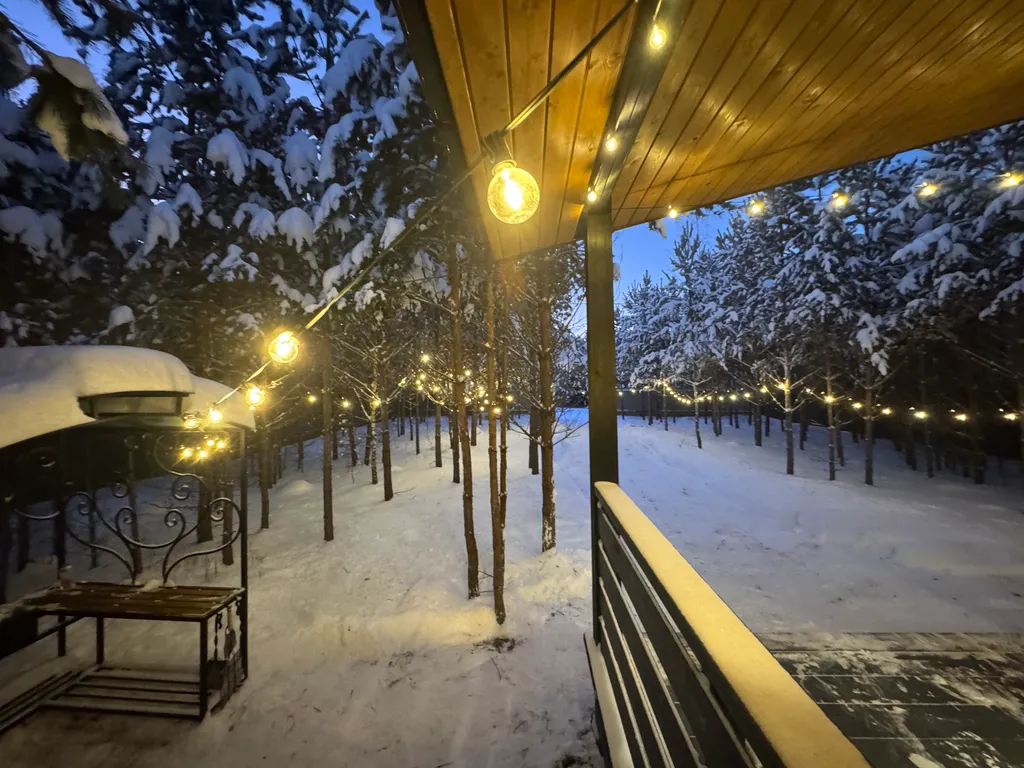 Уютный домик барн хаус в лесу с баней