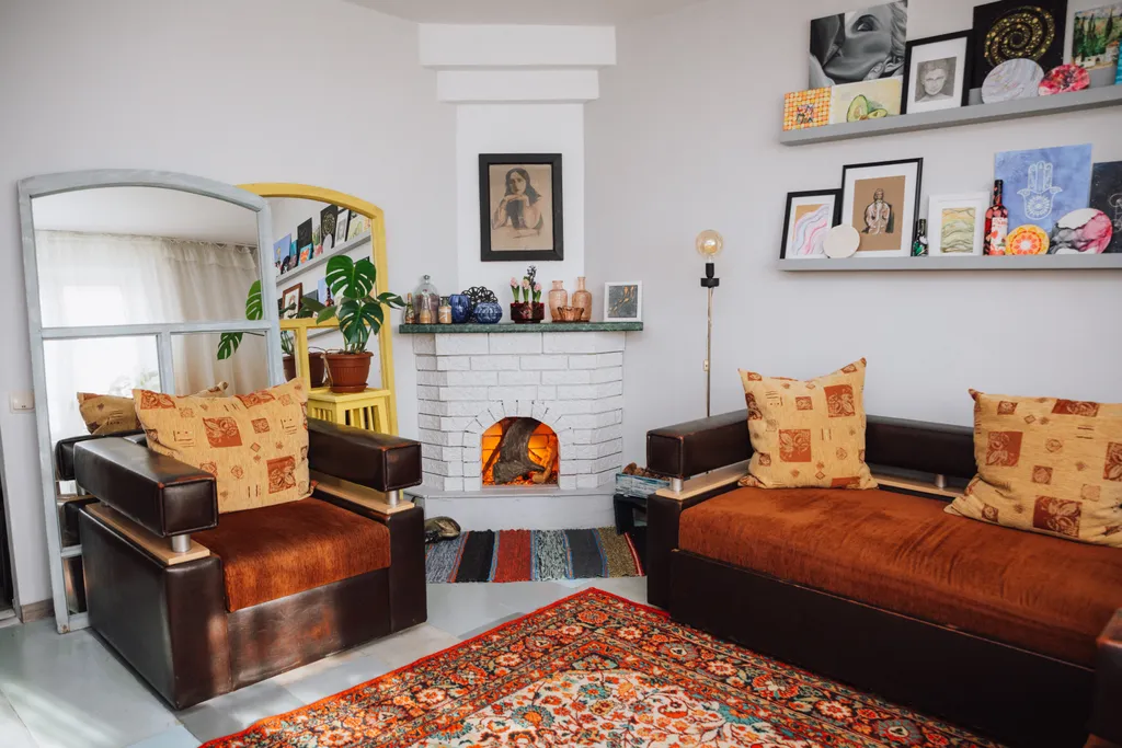 Квартира Стильная арт-мастерская для вашего отдыха и творчества на машгородке — аренда посуточно в Миасс