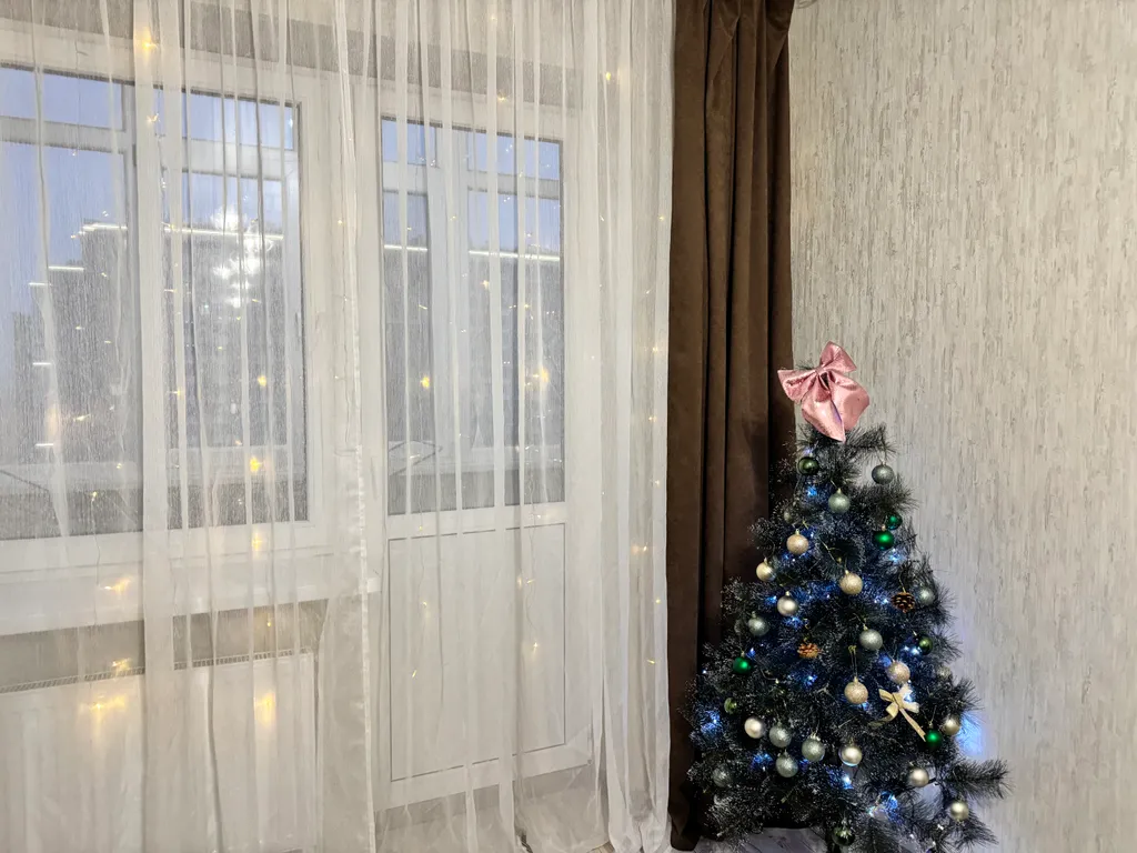 Квартира Уютная квартира в новом ЖК в центре города с ёлкой — Ростов-на-Дону
