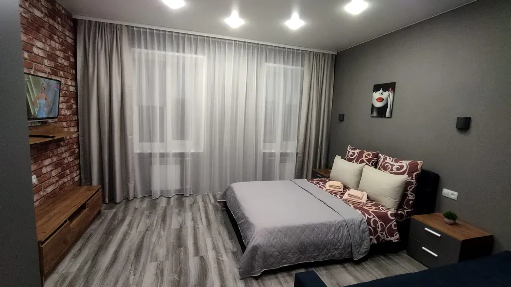 Уютная квартира рядом с парком с закрытой территорией