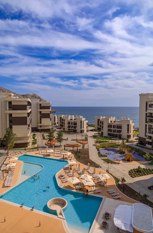 Апартаменты Sun & Atlas в Судаке в 30 м от моря с видом на горы