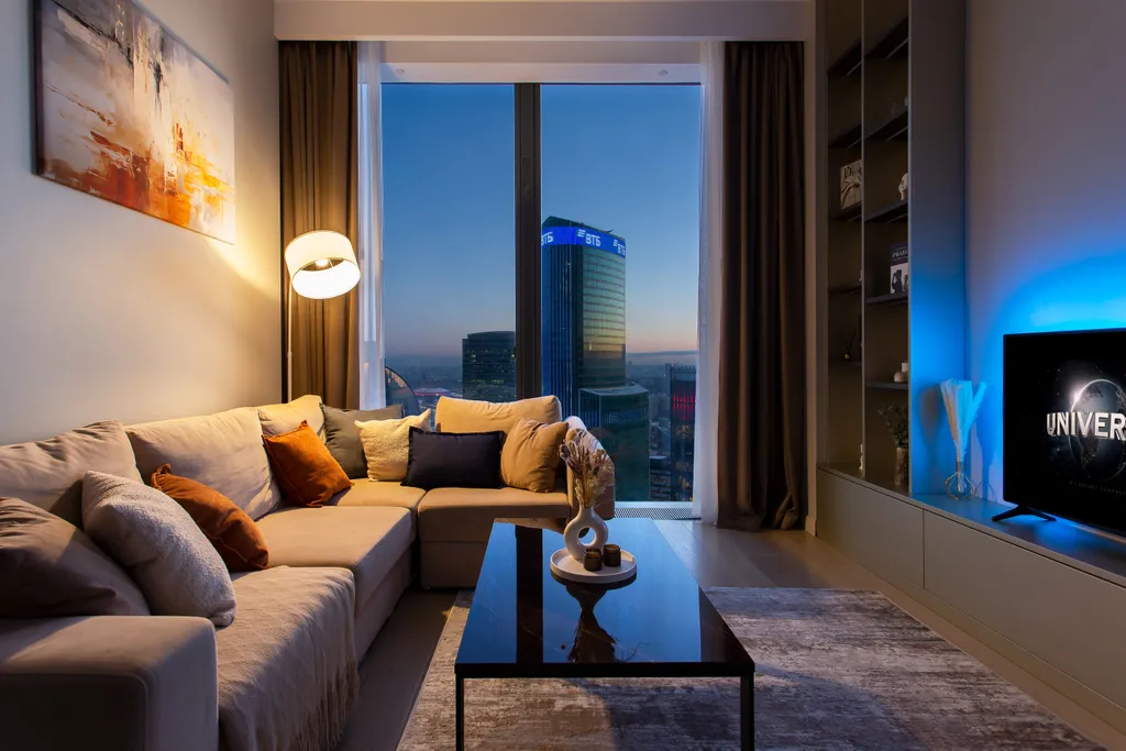 Апартаменты на высоте птичьего полёта