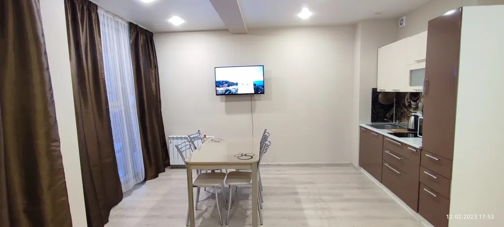 Квартира Квартира Просторная нежная студия — Самара