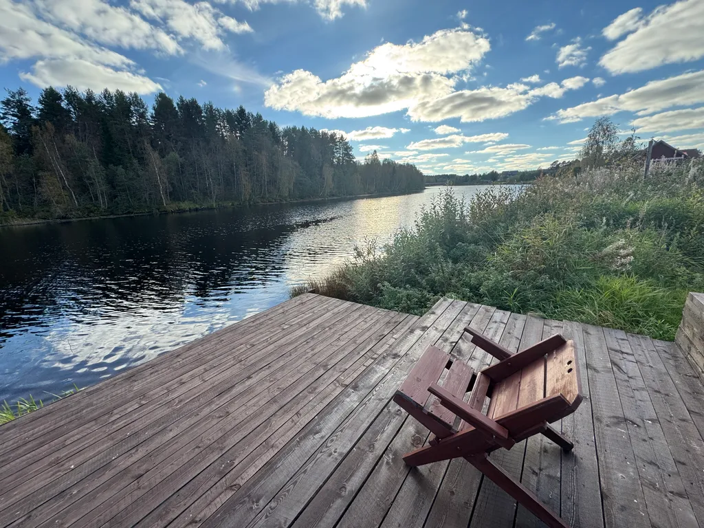 Коттедж Домик прямо на берегу реки в Карелии — аренда посуточно в Олонец