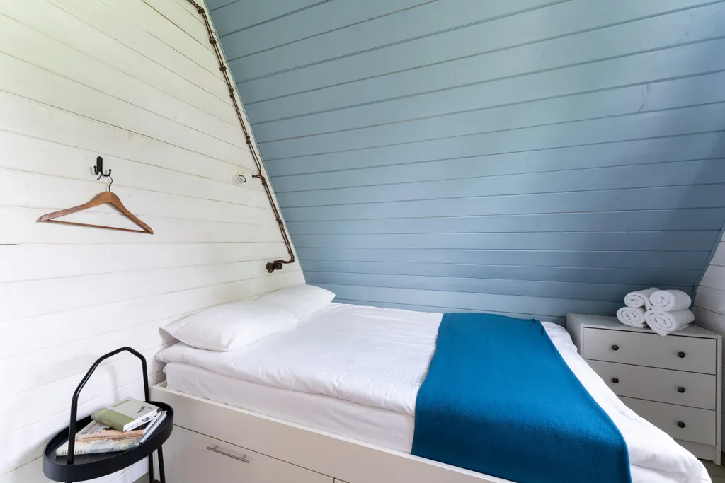 Коттедж Уютный треугольный дом с камином и чаном — Можайск