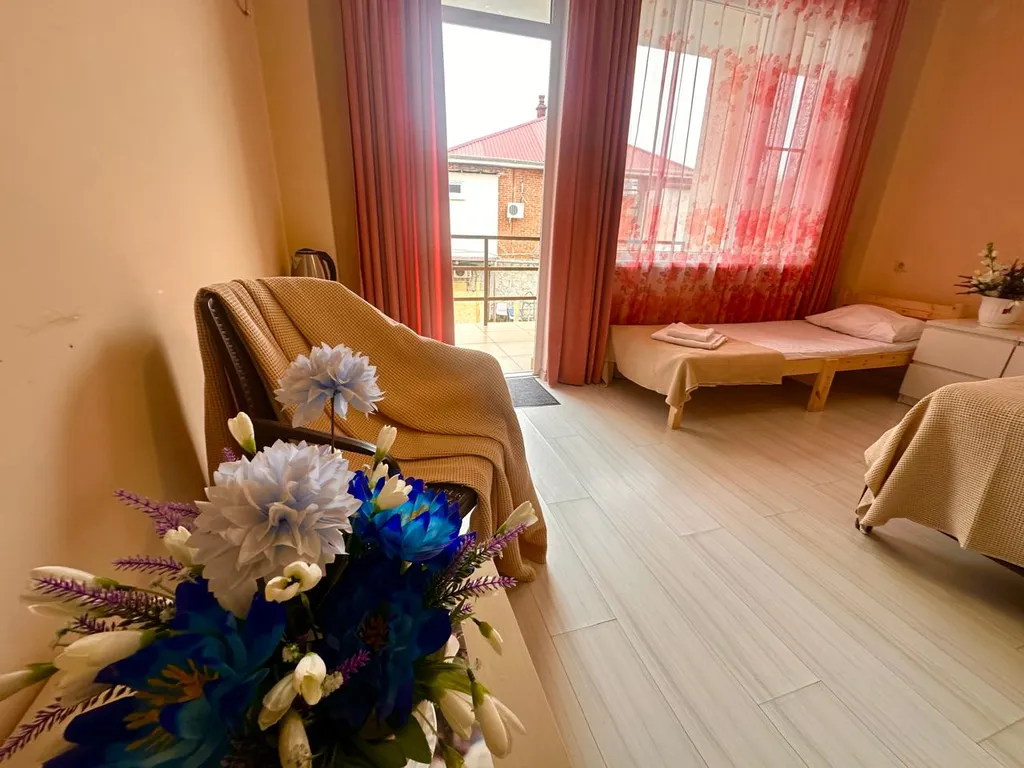 Квартира Улучшенный стандарт с балконом и красивым видом — Гагра