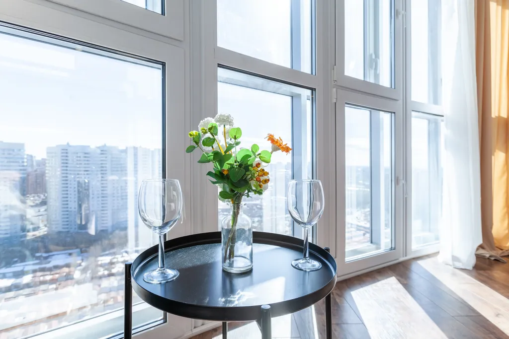 Квартира Квартира Апартамент RentPlaza с панорамным видом на город — Самара