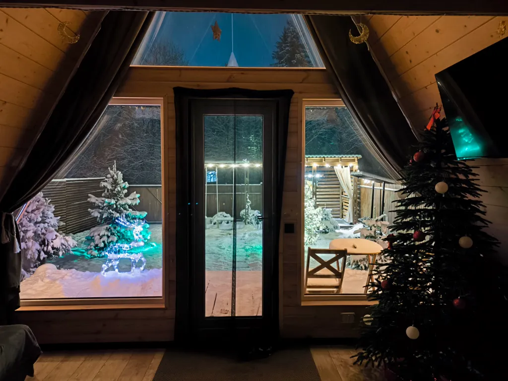 Дом в стиле Афрейм Дача у Горы