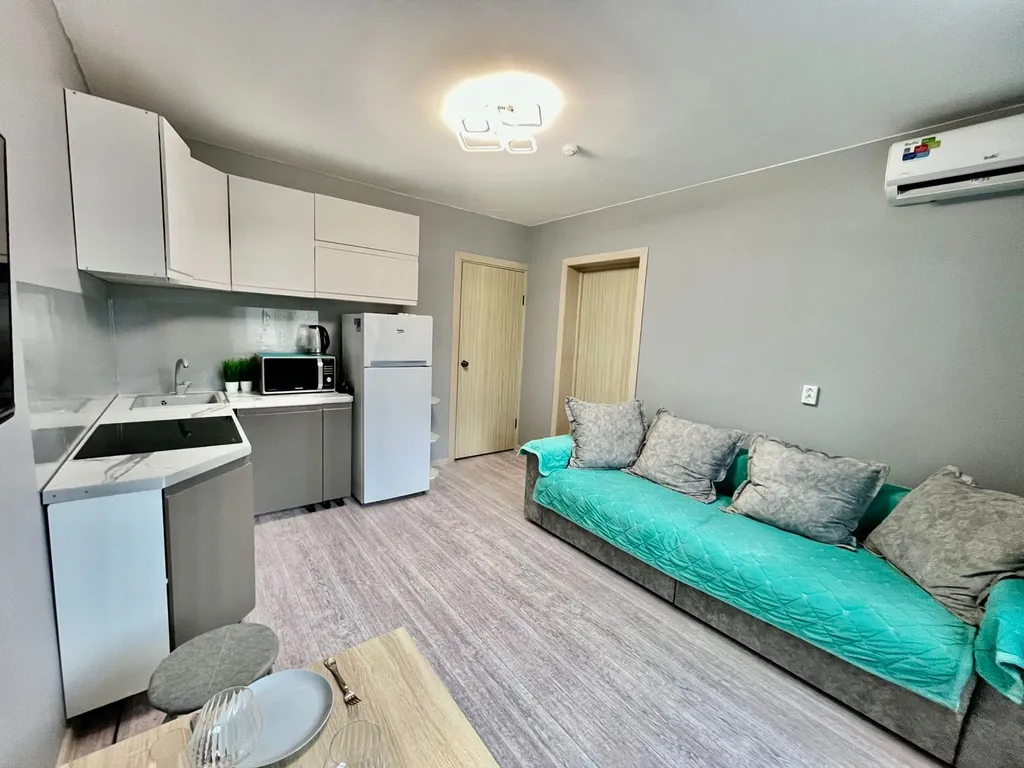 Квартира Уютная 1к квартира с кухней-гостиной и шикарным видом на море — Анапа