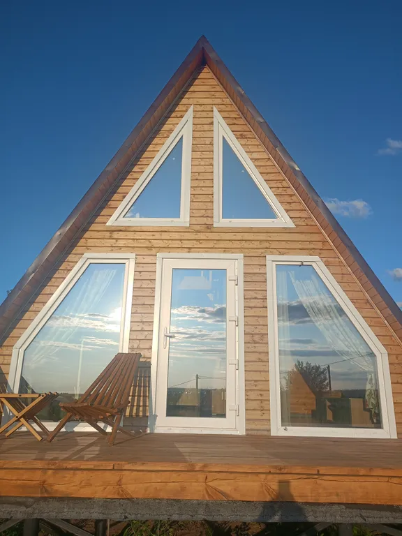 Уютный дом-шалаш