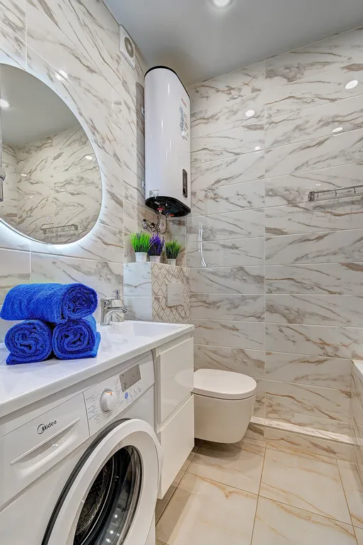 Квартира Квартира Уютная с видом на море, балконом, ванной, бассейном на территории жк — Адлер