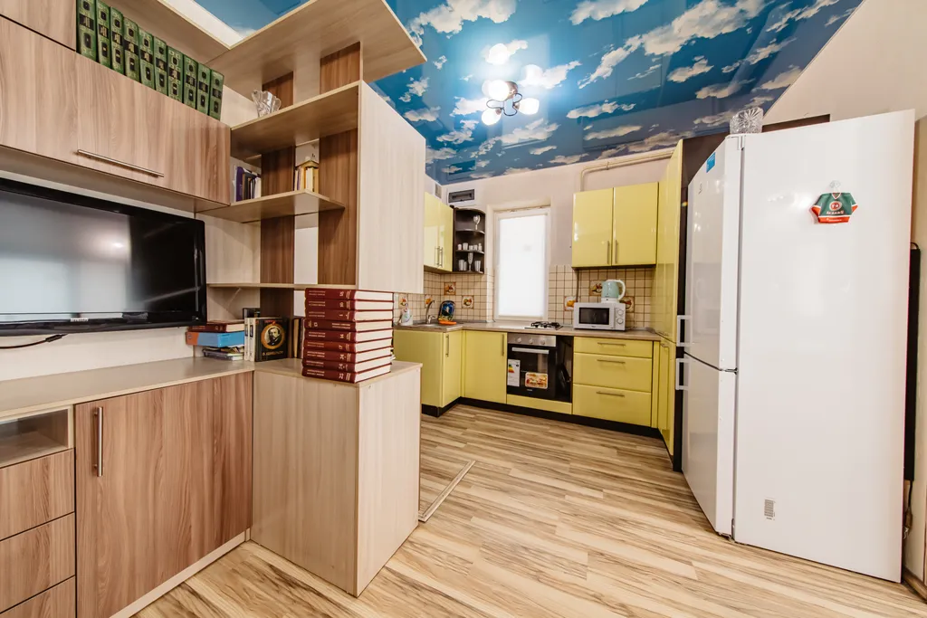 Студия 4 в новом доме, с закрытой парковкой, беседкой и мангалом