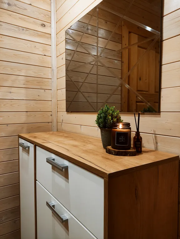 Коттедж Загородный дом со всеми удобствами рядом с речкой и озером — Рябово