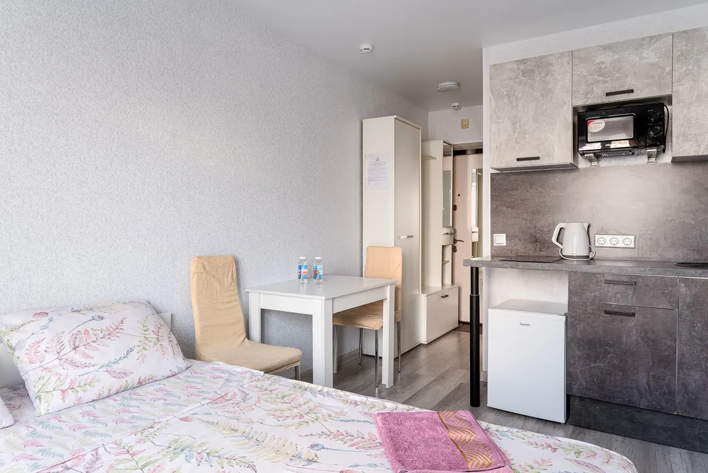 Квартира Квартира Уютная студия в новом Апарт-доме ЖК Дегунин — Москва