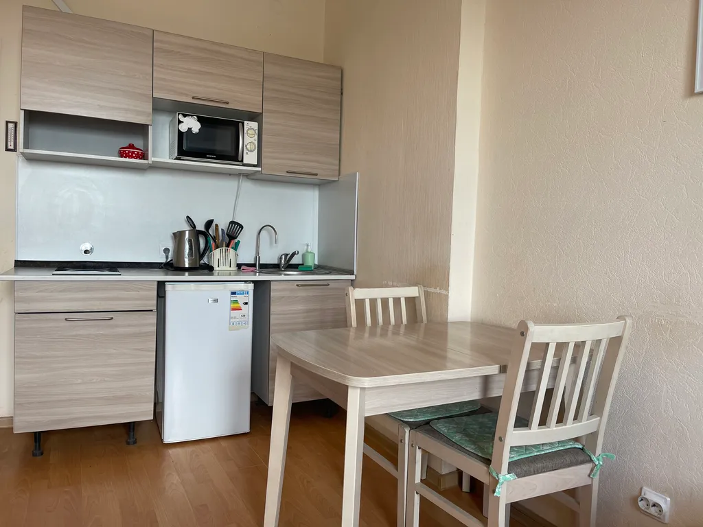 Студия в центре с видом на реку