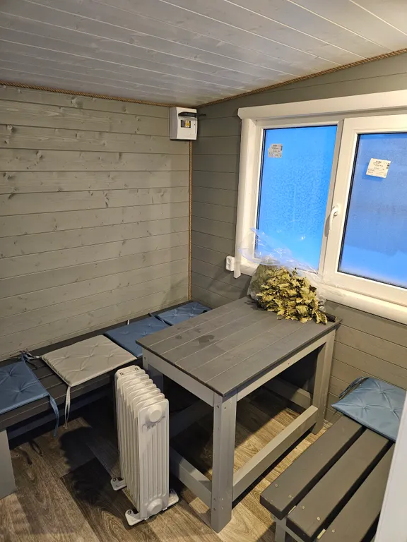 Коттедж для большой компании с баней