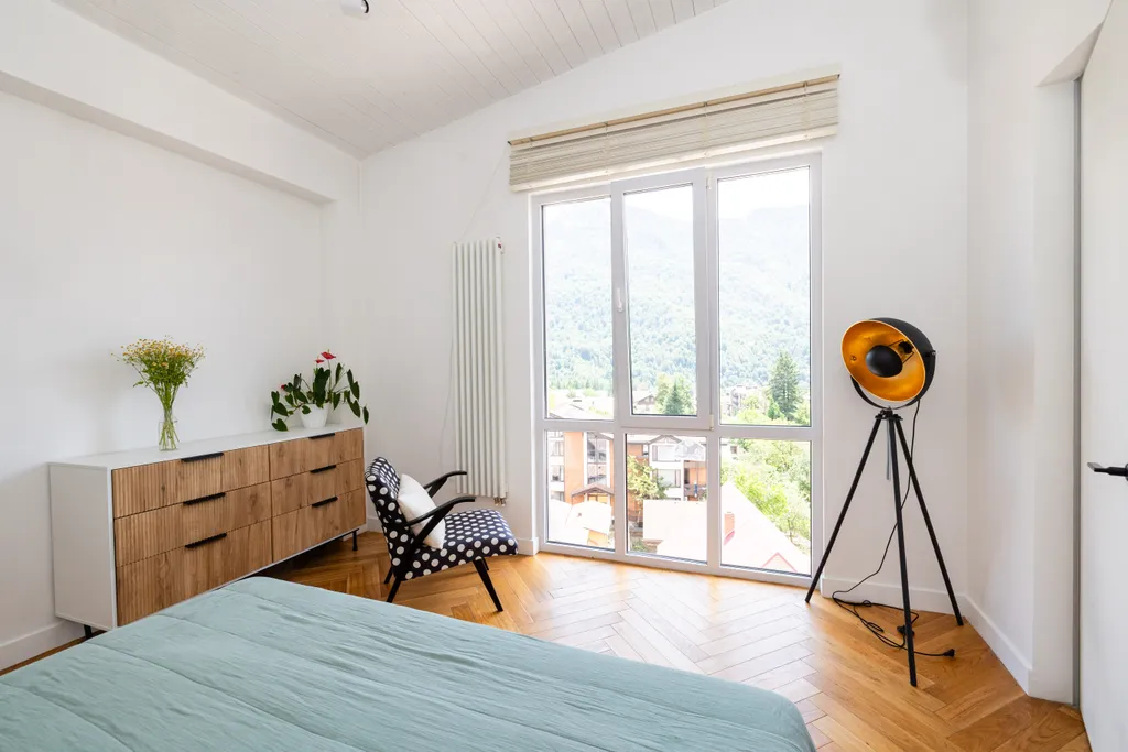 Двухуровневая квартира с видом на горы