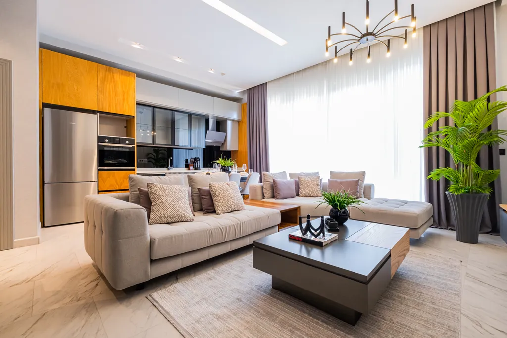 Квартира Люкс дуплекс с садом Vıa Mar — аренда посуточно в Аланья