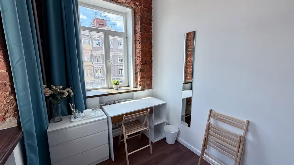 Уютная комната в стиле лофт у метро Парк культуры