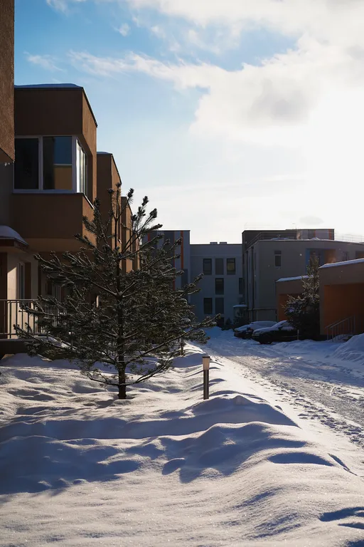 Таунхаус в свежем ветре