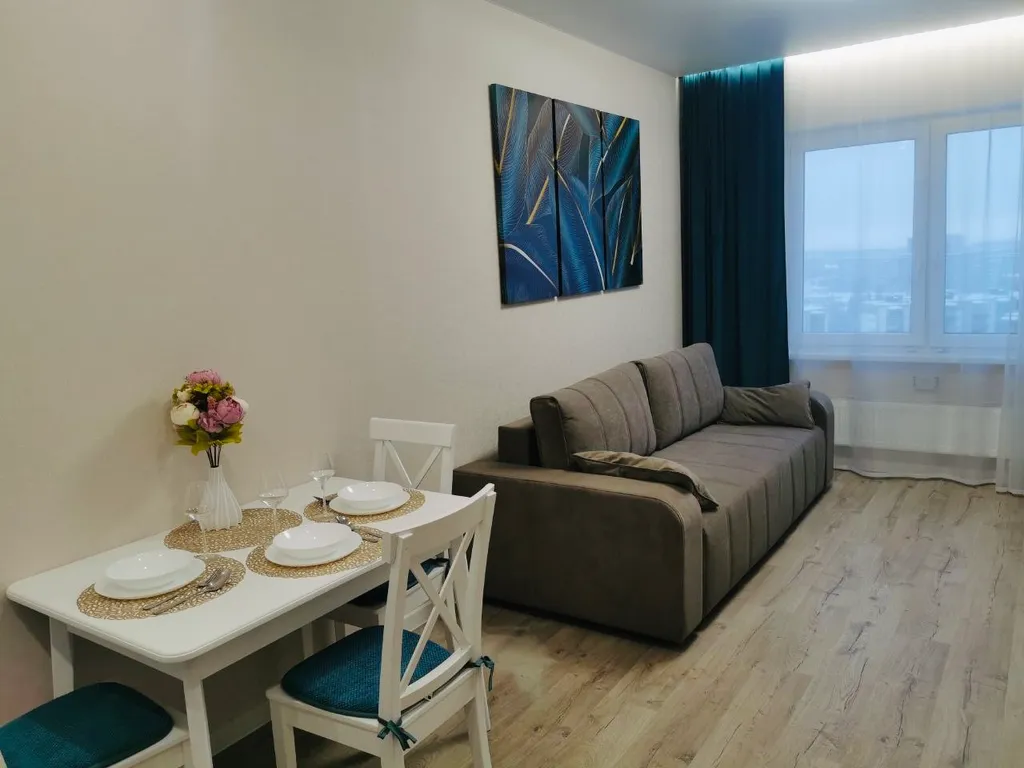 Уютная 1-комнатная квартира с прекрасным видом на город