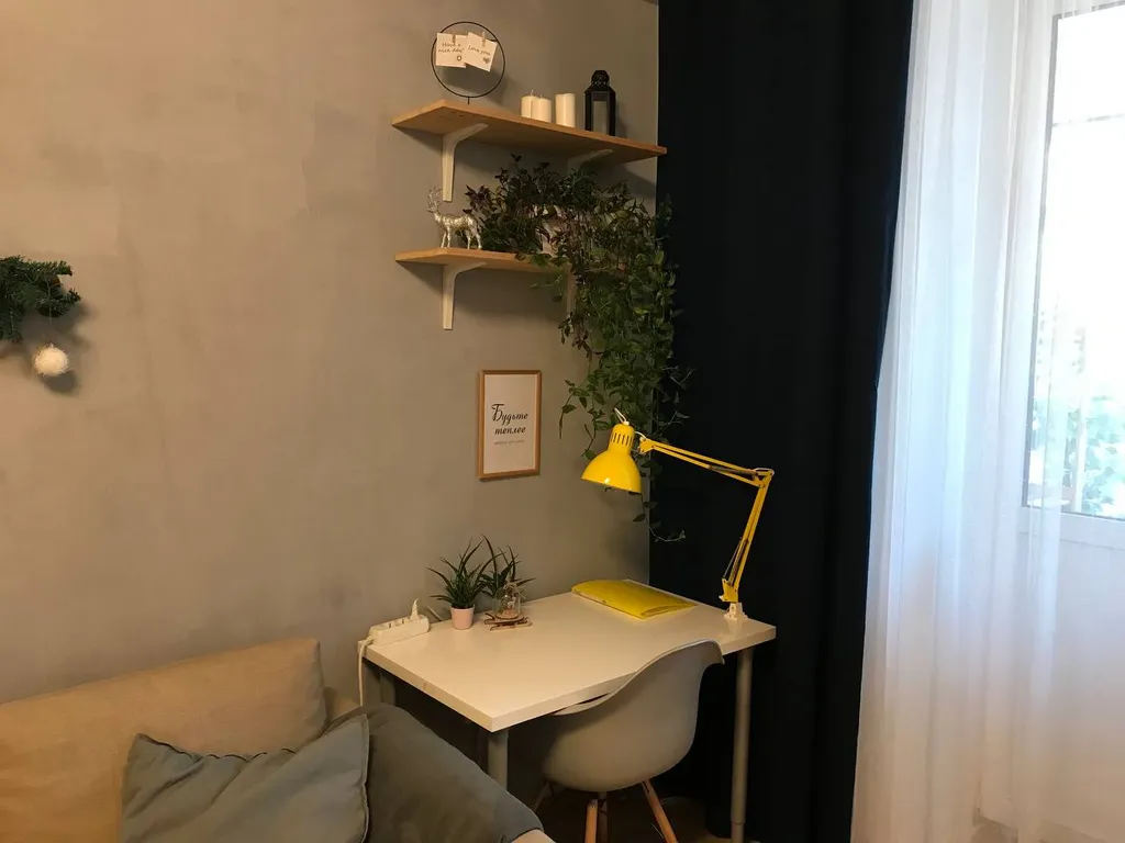 Diy квартира в географическом центре