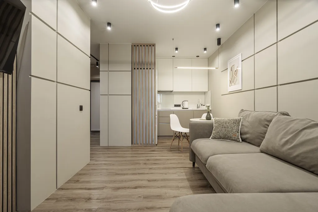 Уютная квартира Кашемир с шикарным видом на город