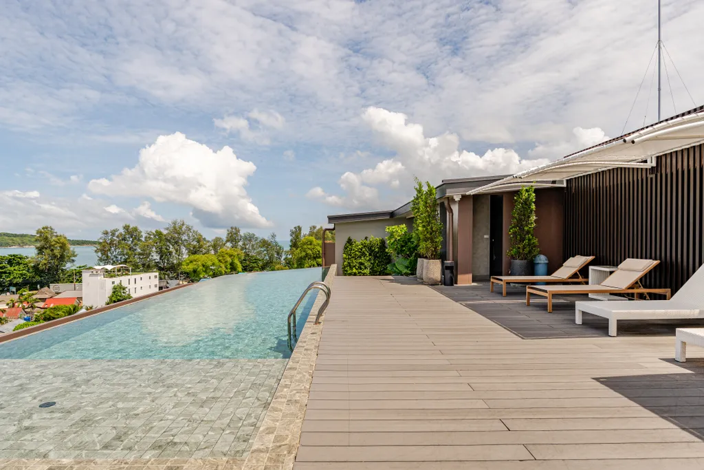 Апартамент с видом на море у пляжа Раваи