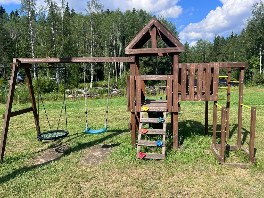 Дом у реки с сауной