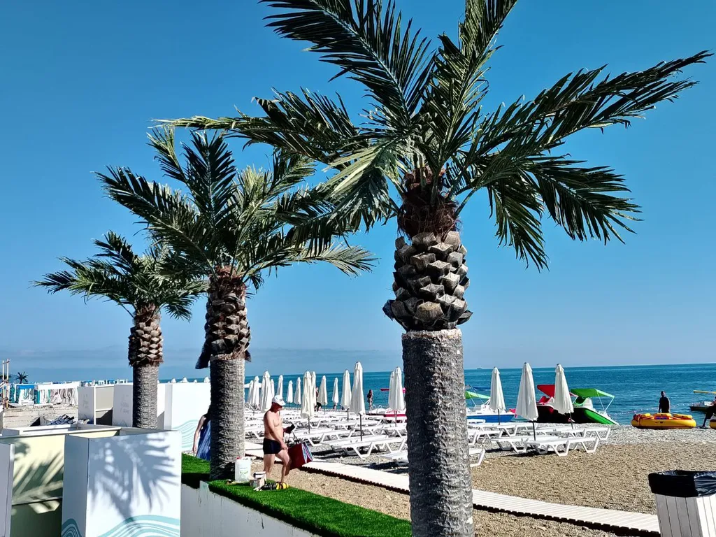 Квартира Апартаменты с частичным видом на море и своей кухней — Геленджик