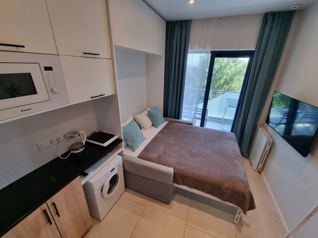 Квартира Двухуровневые апартаменты в апарт-отеле Россиянка — Анапа