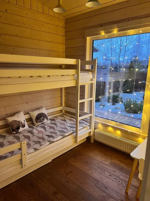 Современный дом из бруса с Русской Баней