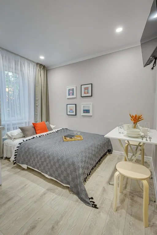 Квартира Стильная студия в центре — аренда посуточно в Алматы