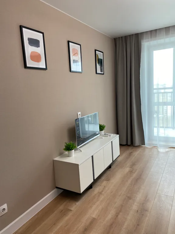 Новая квартира с видом на город