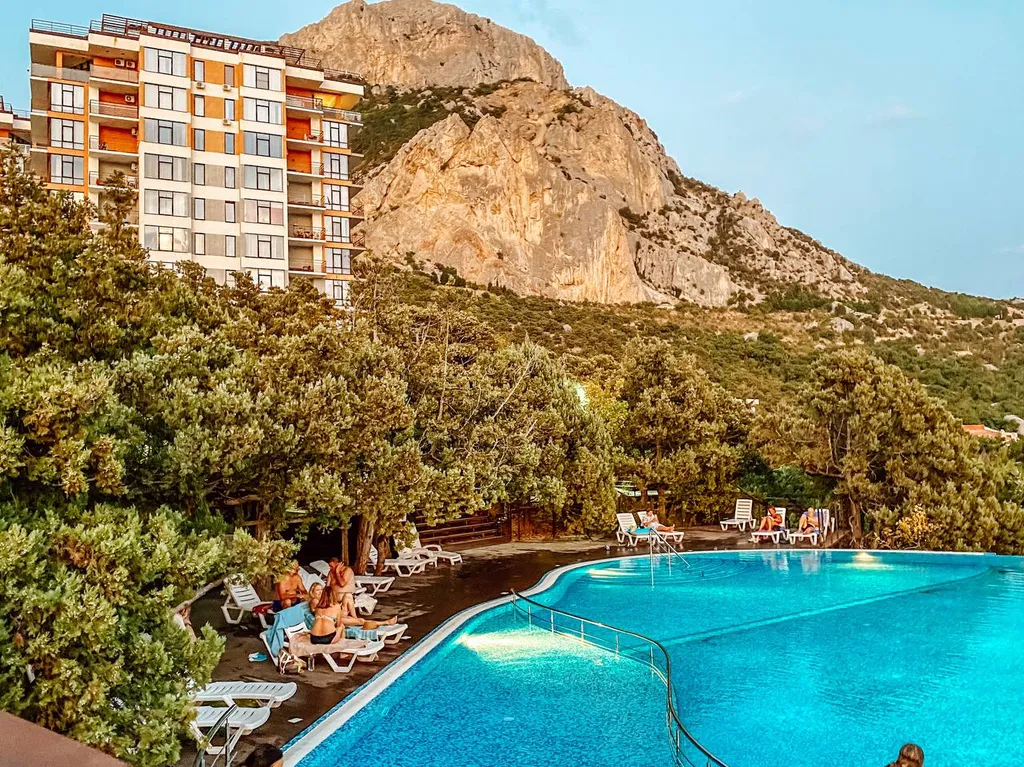 Видовая студия с видом на море и горы