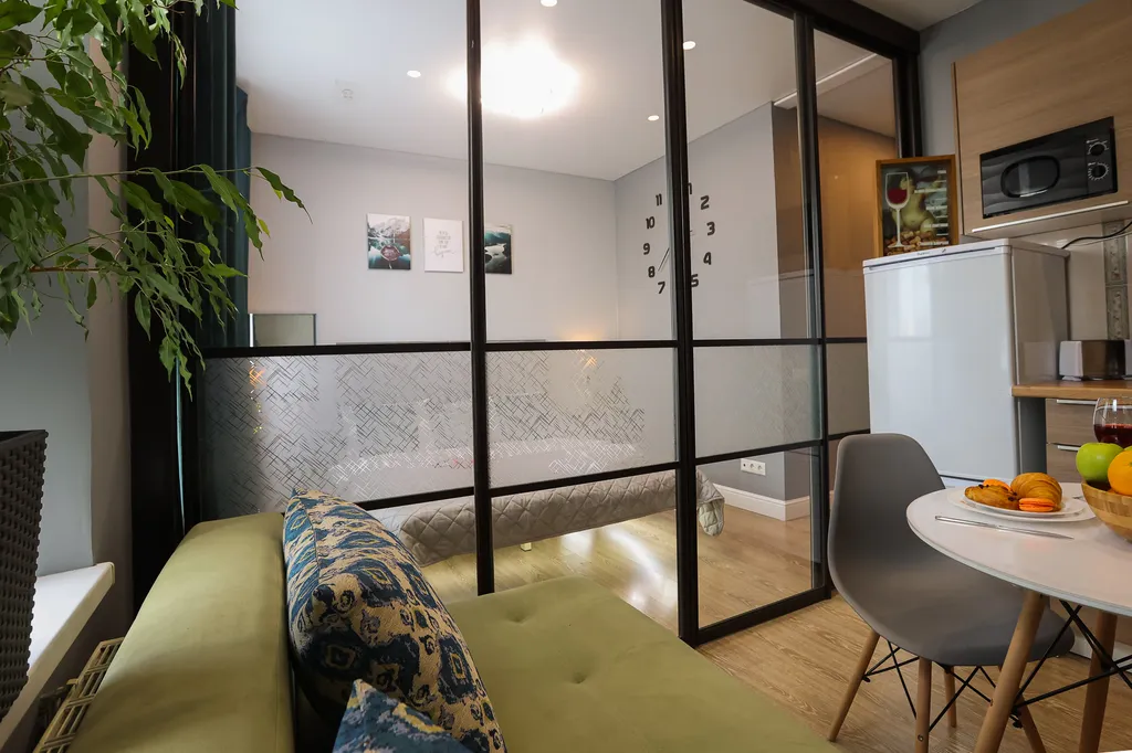 Великолепная студия рядом с Арена Плэй и метро Новомосковская