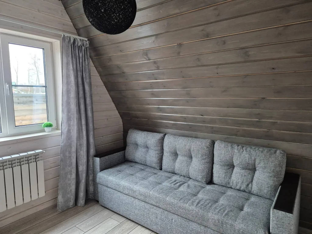 Коттедж Коттедж А-фрейм Жемчужный с сибирским банным чаном и баней на берегу озера — Каблуково